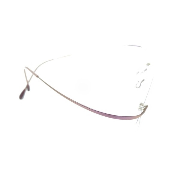 Silhouette 6459 45 6057 Titanium Purple Rimless Eyeglasses Frames 19 140 Austria - Picture 4 of 13